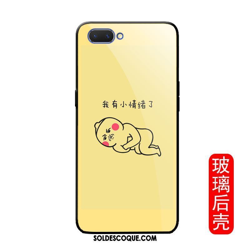 Coque Oppo A5 Miroir Téléphone Portable Amour Tendance Petit Housse Soldes