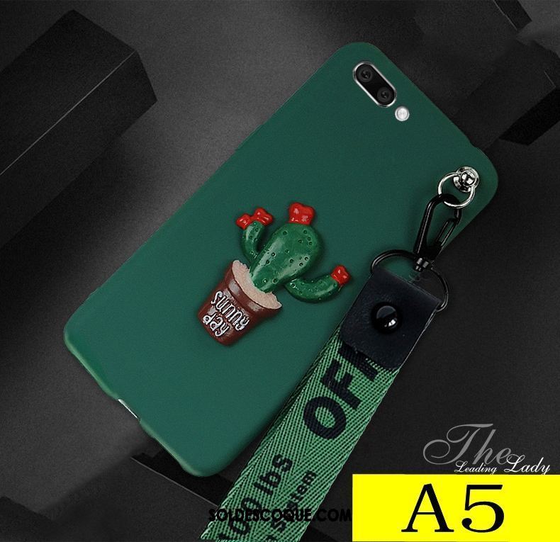 Coque Oppo A5 Nouveau Net Rouge Étui Tout Compris Tendance Pas Cher