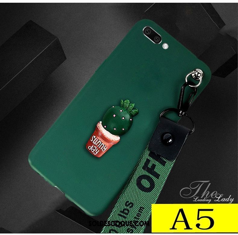 Coque Oppo A5 Nouveau Net Rouge Étui Tout Compris Tendance Pas Cher