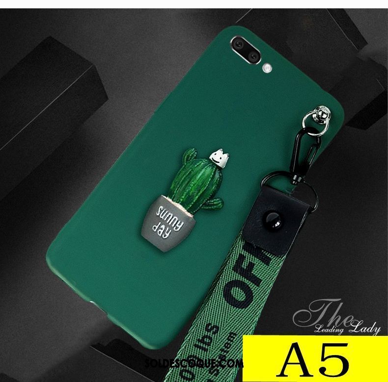 Coque Oppo A5 Nouveau Net Rouge Étui Tout Compris Tendance Pas Cher