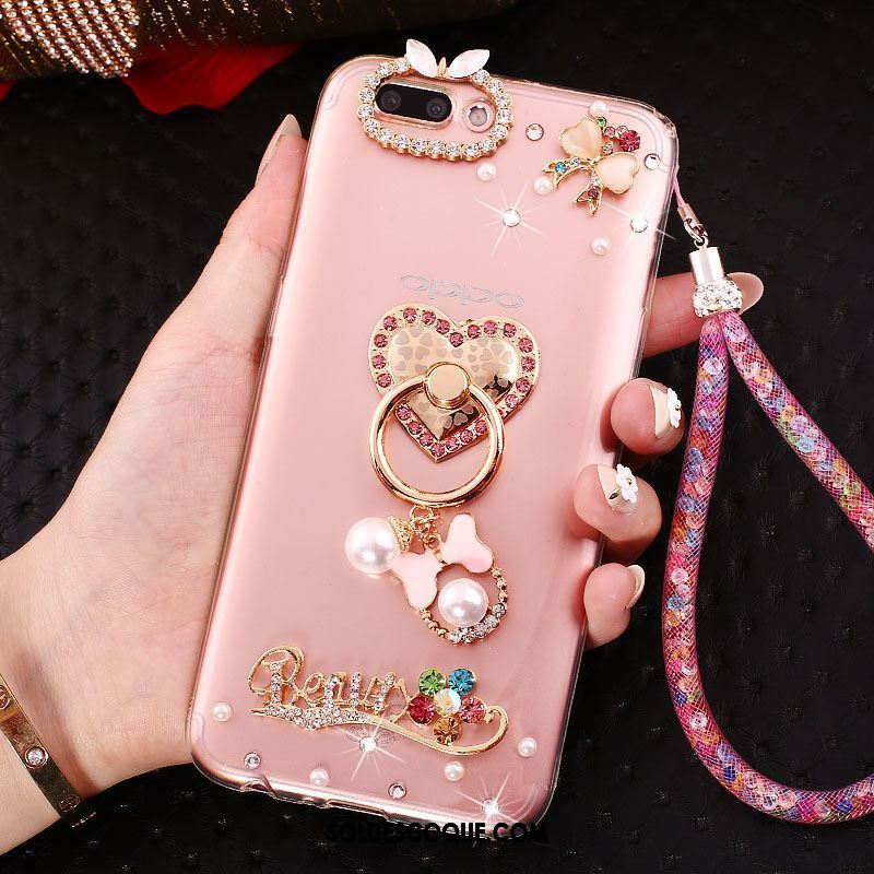 Coque Oppo A5 Ornements Suspendus Étui Incassable Transparent Strass En Ligne