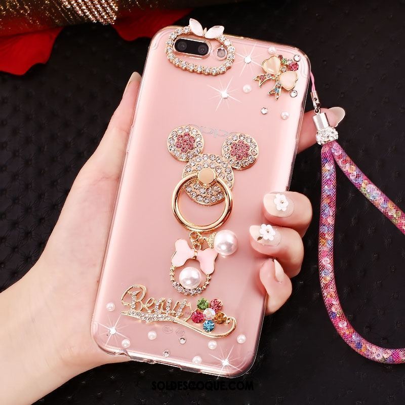 Coque Oppo A5 Ornements Suspendus Étui Incassable Transparent Strass En Ligne