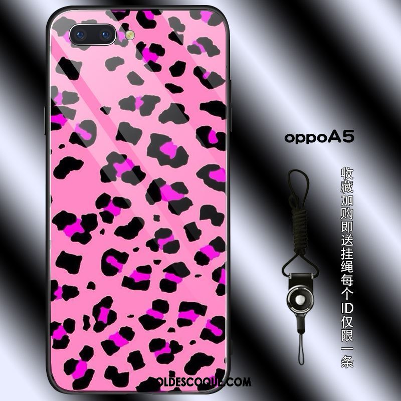 Coque Oppo A5 Personnalité Rose Élégant Étui Charmant En Ligne