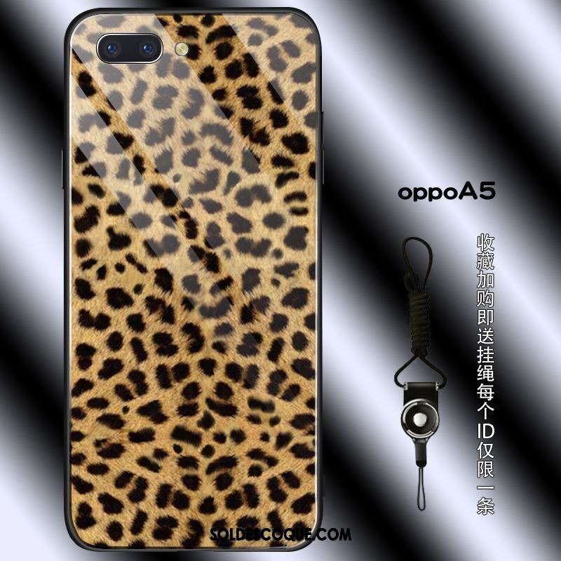 Coque Oppo A5 Personnalité Rose Élégant Étui Charmant En Ligne