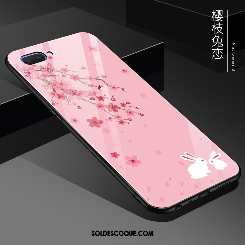 Coque Oppo A5 Tendance Étui Verre Téléphone Portable Silicone En Vente