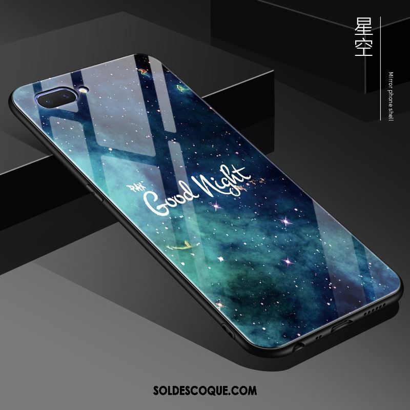 Coque Oppo A5 Tendance Étui Verre Téléphone Portable Silicone En Vente