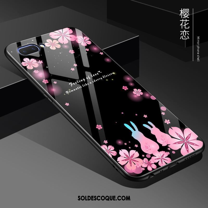 Coque Oppo A5 Tendance Étui Verre Téléphone Portable Silicone En Vente