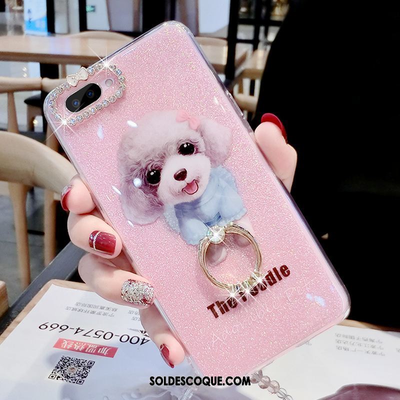 Coque Oppo A5 Tout Compris Rose Silicone Fluide Doux Incassable Soldes