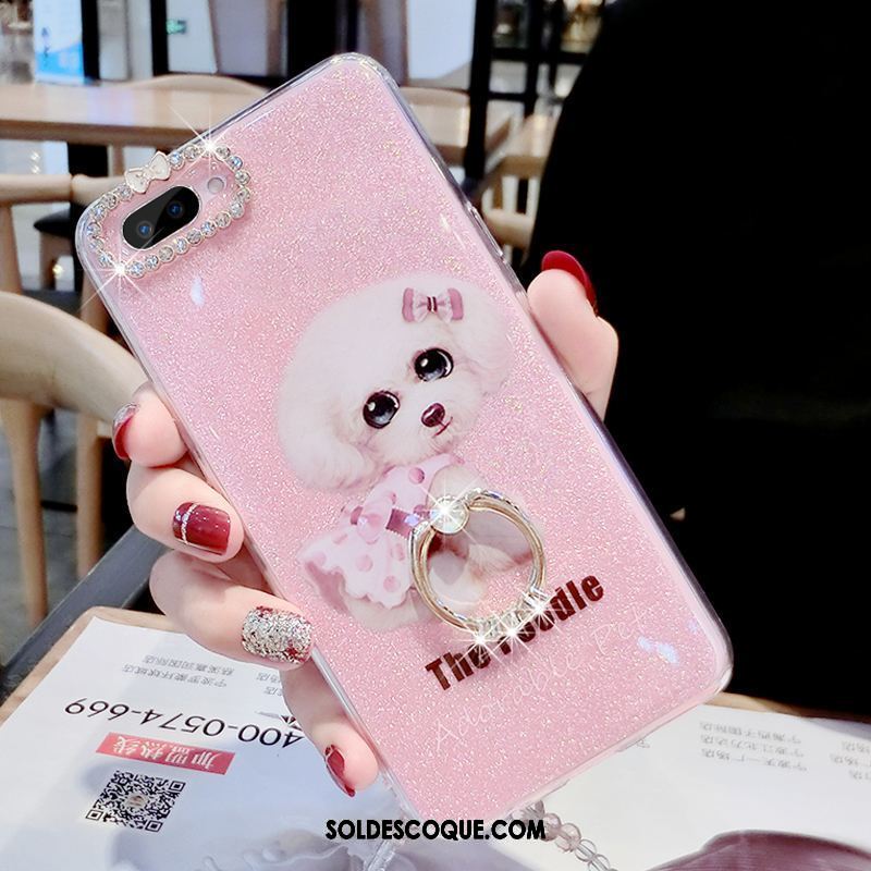 Coque Oppo A5 Tout Compris Rose Silicone Fluide Doux Incassable Soldes