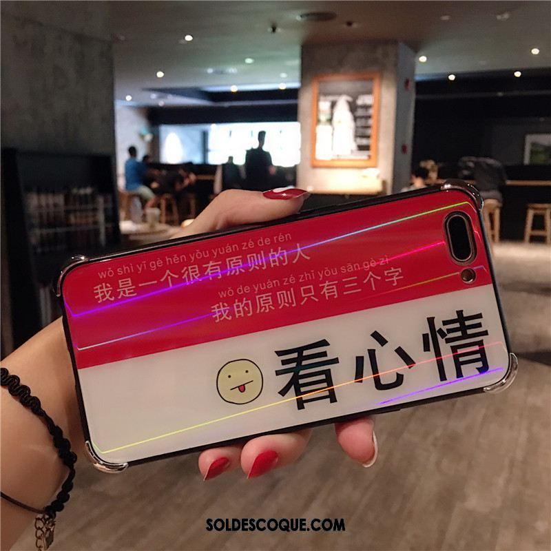 Coque Oppo A5 Verre Étui Téléphone Portable Créatif Incassable Pas Cher