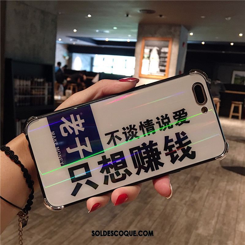 Coque Oppo A5 Verre Étui Téléphone Portable Créatif Incassable Pas Cher