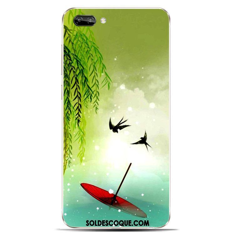 Coque Oppo A5 Étui Beau Silicone Fluide Doux Encre Housse En Vente