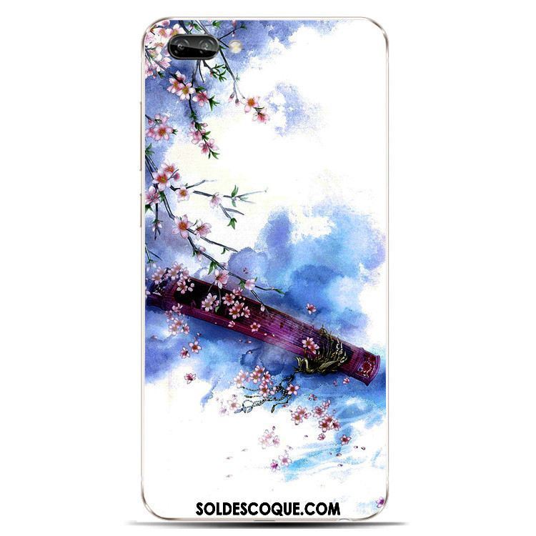 Coque Oppo A5 Étui Beau Silicone Fluide Doux Encre Housse En Vente