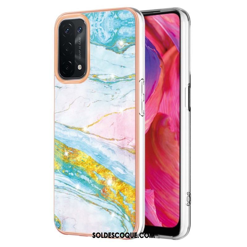 Coque Oppo A54 5G / A74 5G Design Marbre