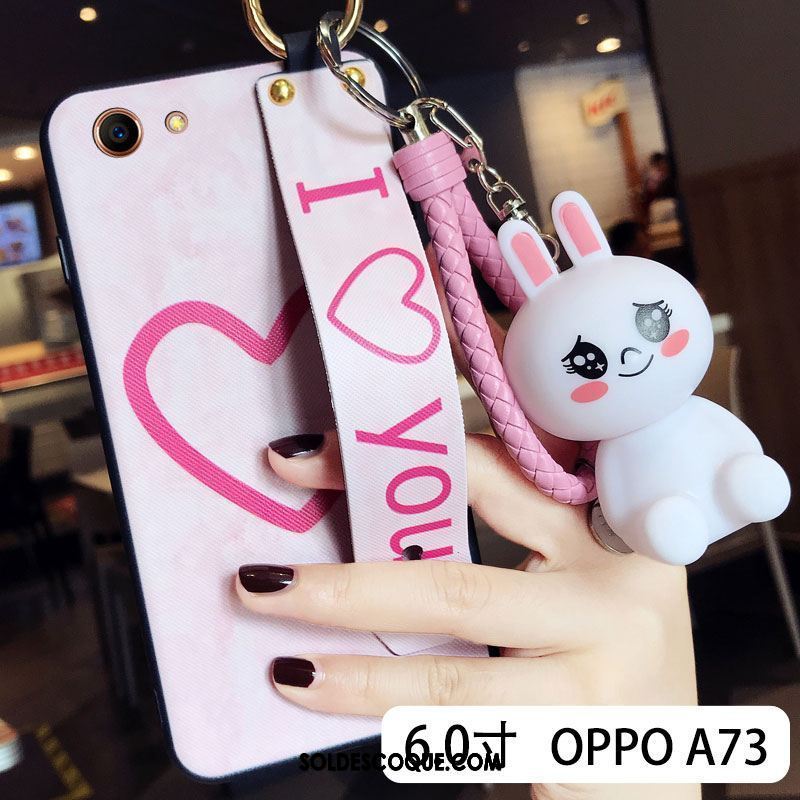 Coque Oppo A73 Blanc Créatif Tout Compris Étui Charmant En Vente