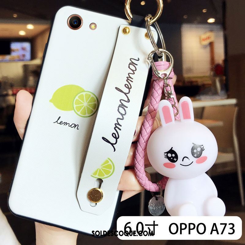 Coque Oppo A73 Blanc Créatif Tout Compris Étui Charmant En Vente