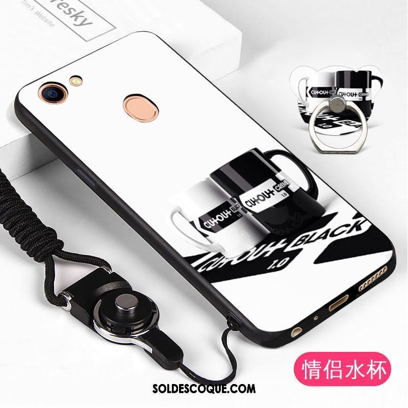 Coque Oppo A73 Blanc Téléphone Portable Incassable Fluide Doux Tendance En Vente