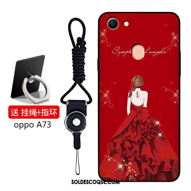 Coque Oppo A73 Bleu Téléphone Portable Étui Silicone Incassable En Vente