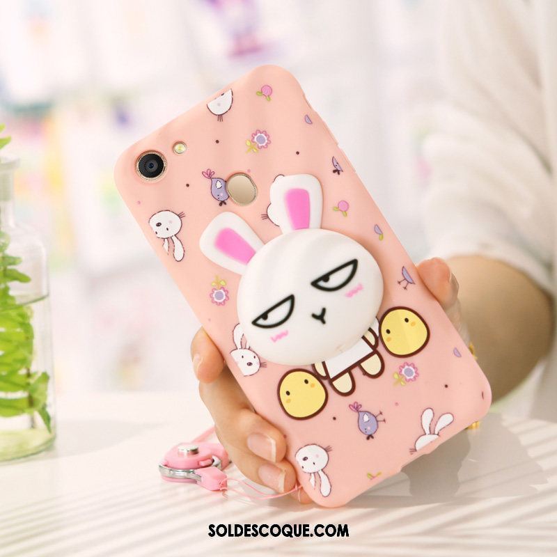 Coque Oppo A73 Créatif Nouveau Incassable Rose Protection Pas Cher