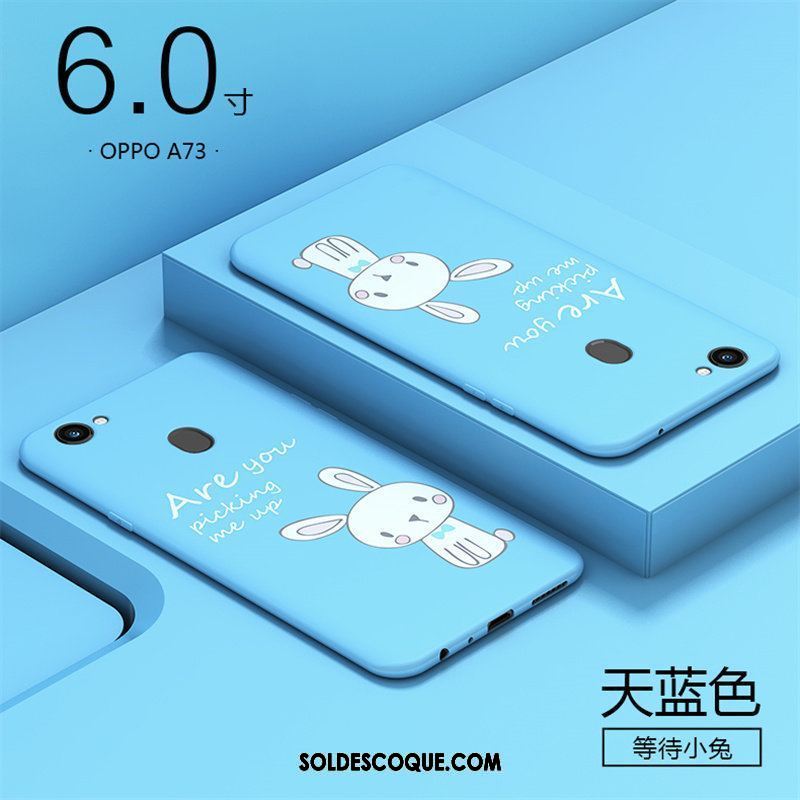 Coque Oppo A73 Créatif Personnalité Rouge Protection Fluide Doux Soldes