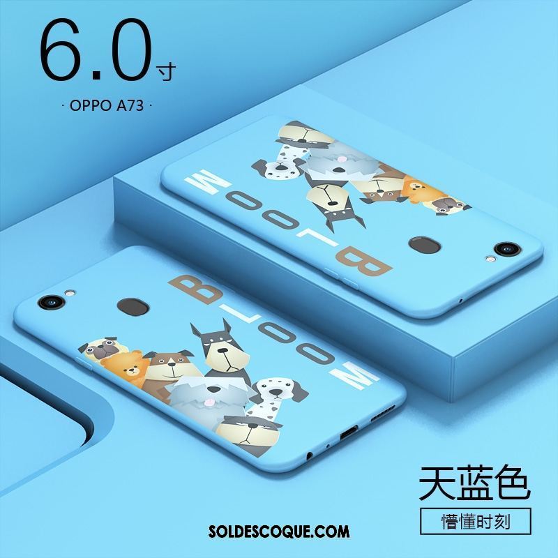 Coque Oppo A73 Créatif Personnalité Rouge Protection Fluide Doux Soldes