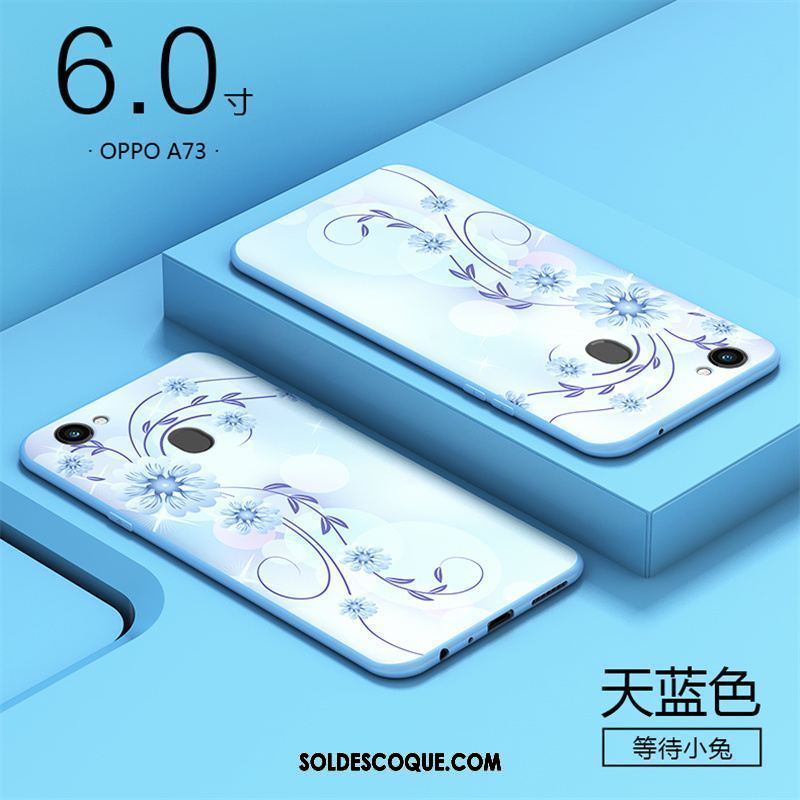 Coque Oppo A73 Créatif Personnalité Rouge Protection Fluide Doux Soldes