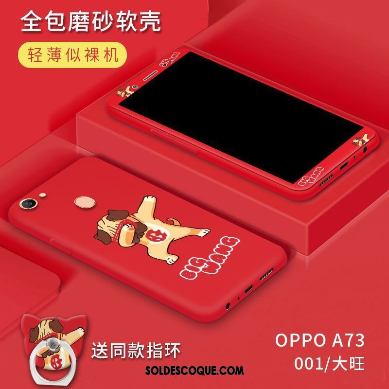 Coque Oppo A73 Délavé En Daim Tempérer Fluide Doux Nouveau Téléphone Portable Soldes