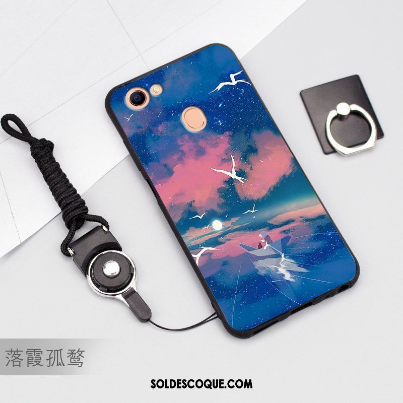 Coque Oppo A73 Gris Incassable Téléphone Portable Silicone Dessin Animé En Ligne