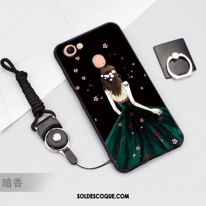 Coque Oppo A73 Gris Incassable Téléphone Portable Silicone Dessin Animé En Ligne