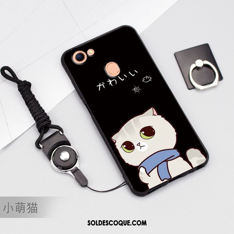 Coque Oppo A73 Gris Incassable Téléphone Portable Silicone Dessin Animé En Ligne