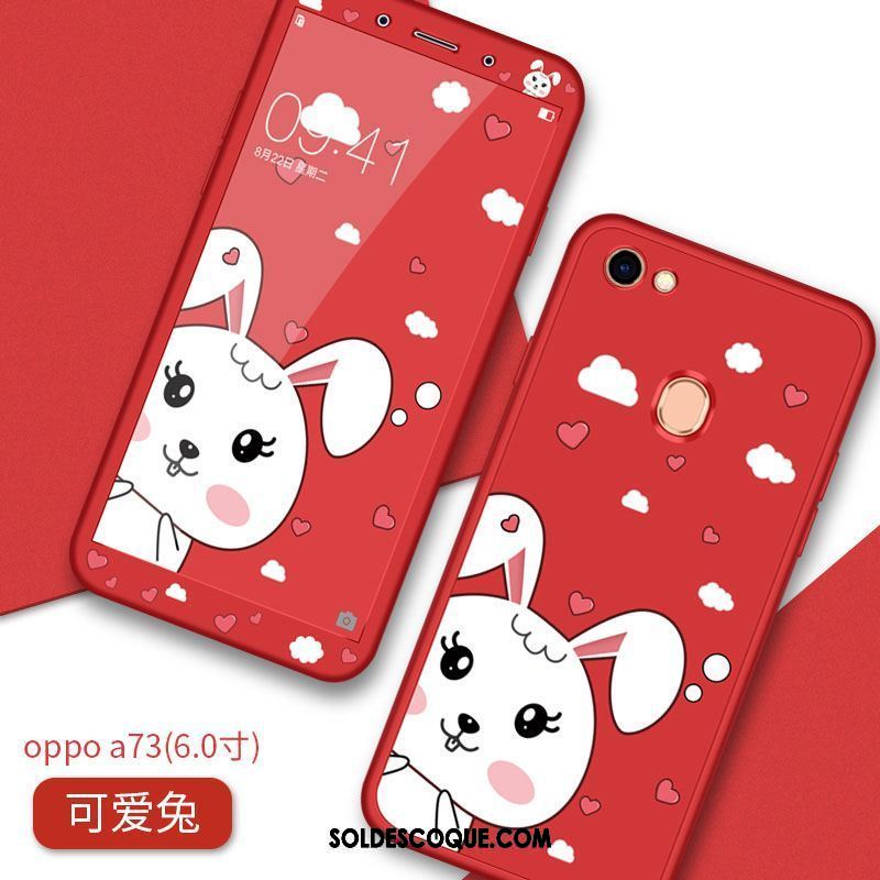 Coque Oppo A73 Incassable Fluide Doux Dessin Animé Silicone Charmant En Ligne