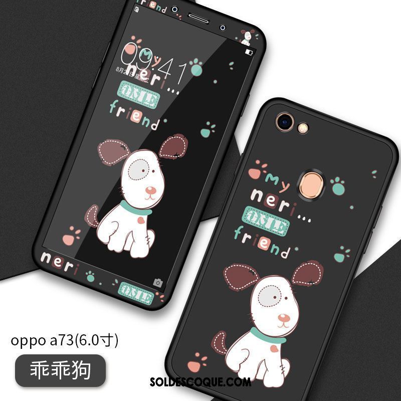 Coque Oppo A73 Incassable Fluide Doux Dessin Animé Silicone Charmant En Ligne