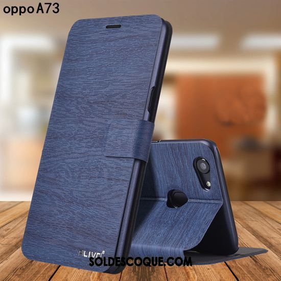 Coque Oppo A73 Incassable Tendance Créatif Étui En Cuir Protection Pas Cher