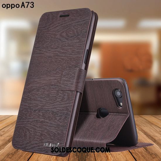 Coque Oppo A73 Incassable Tendance Créatif Étui En Cuir Protection Pas Cher