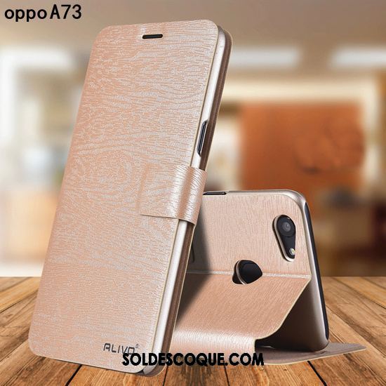 Coque Oppo A73 Incassable Tendance Créatif Étui En Cuir Protection Pas Cher