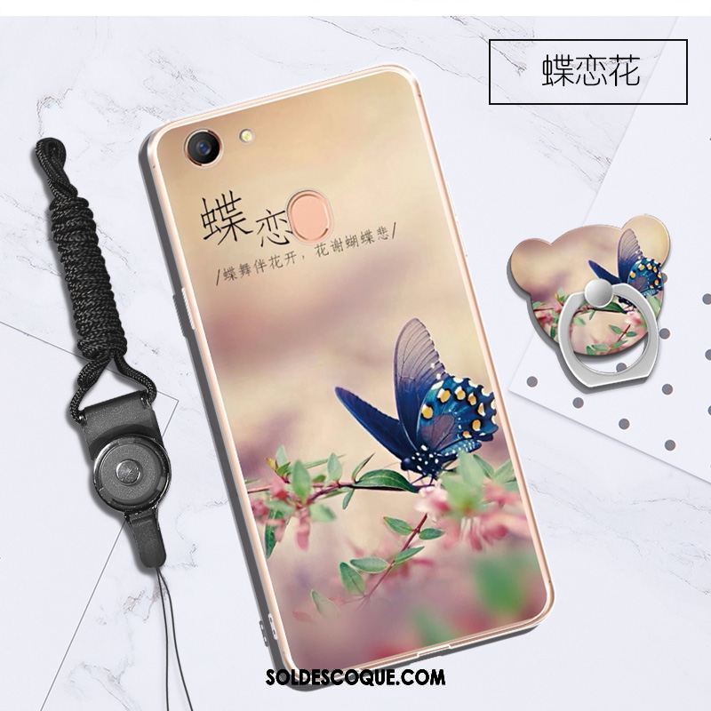 Coque Oppo A73 Incassable Téléphone Portable Violet Fluide Doux Tout Compris Pas Cher