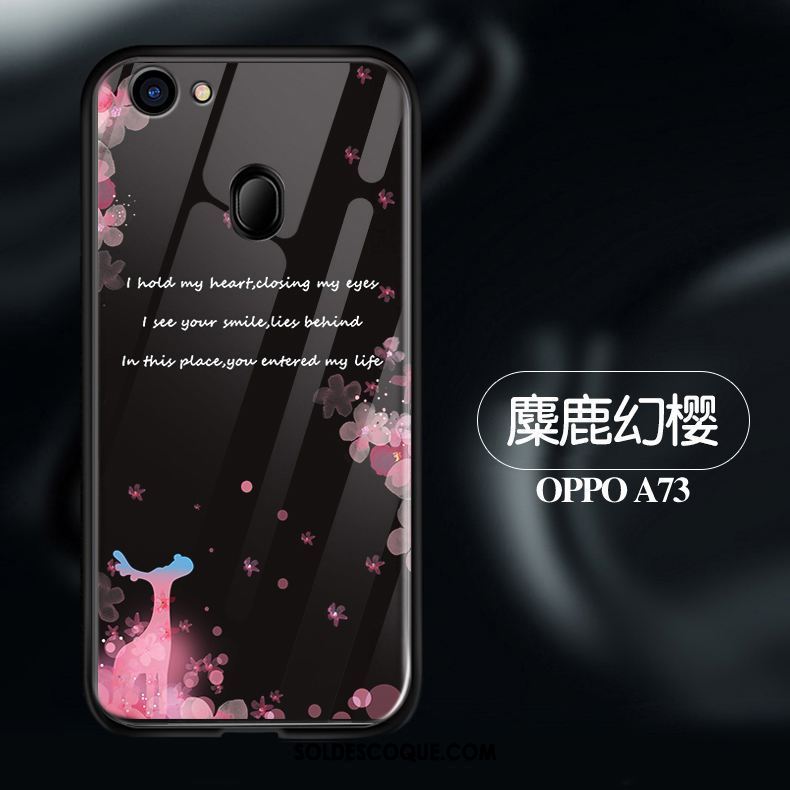 Coque Oppo A73 Noir Protection Téléphone Portable Incassable Tout Compris Housse En Vente