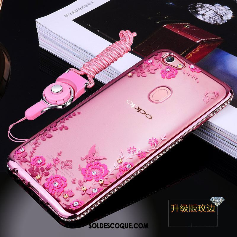 Coque Oppo A73 Or Silicone Incassable Étui Tout Compris Pas Cher