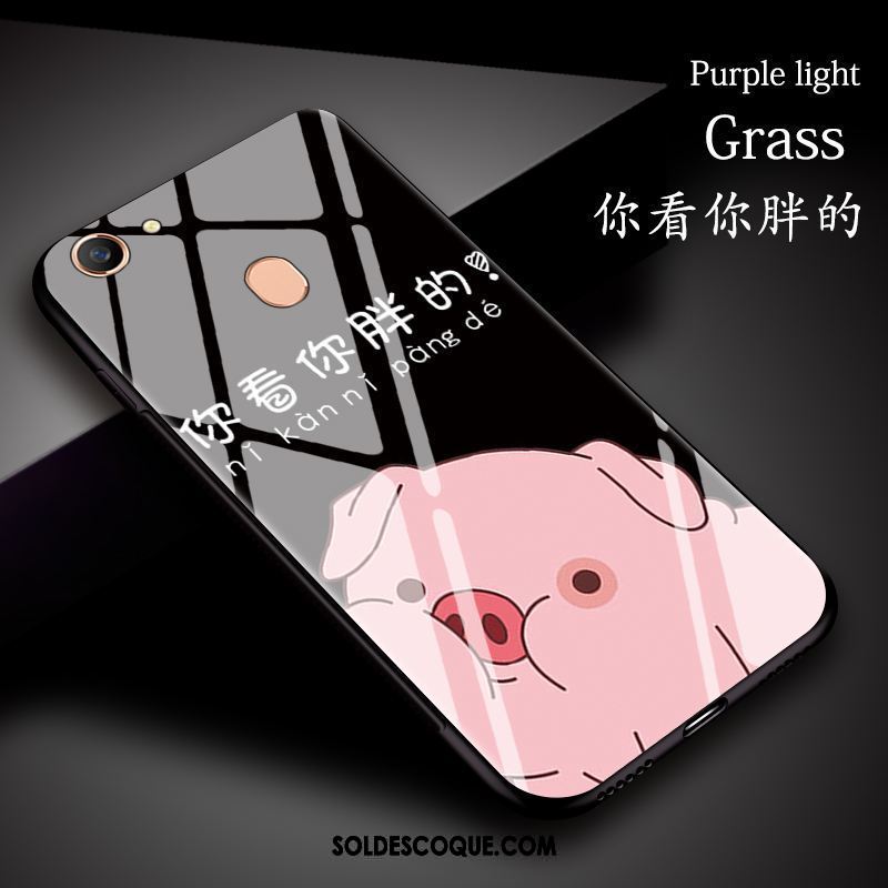 Coque Oppo A73 Personnalité Fluide Doux Drôle Amoureux Noir En Vente