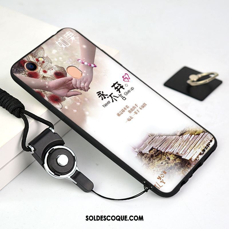 Coque Oppo A73 Personnalité Protection Incassable Délavé En Daim Amoureux Housse Pas Cher