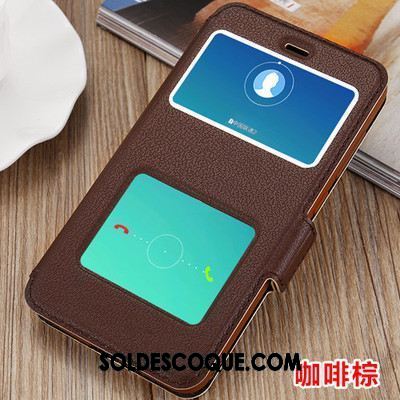 Coque Oppo A73 Protection Vert Téléphone Portable Étui En Cuir Tendance Housse France