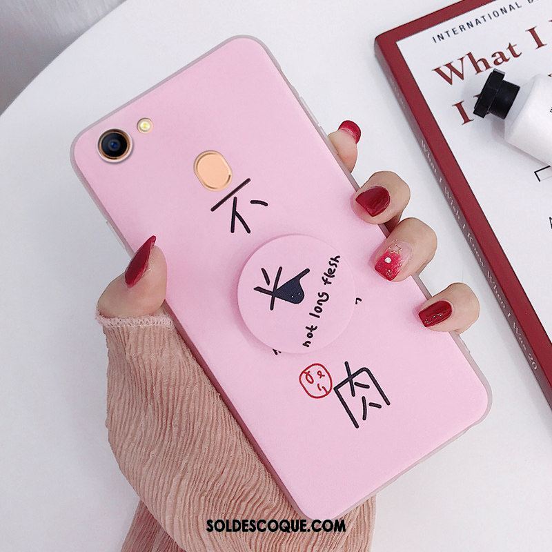 Coque Oppo A73 Rose Téléphone Portable Créatif Silicone Tendance En Vente