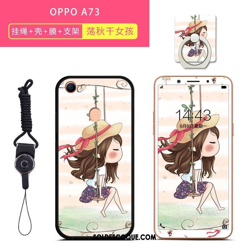 Coque Oppo A73 Tout Compris Fluide Doux Téléphone Portable Personnalité Tendance En Ligne