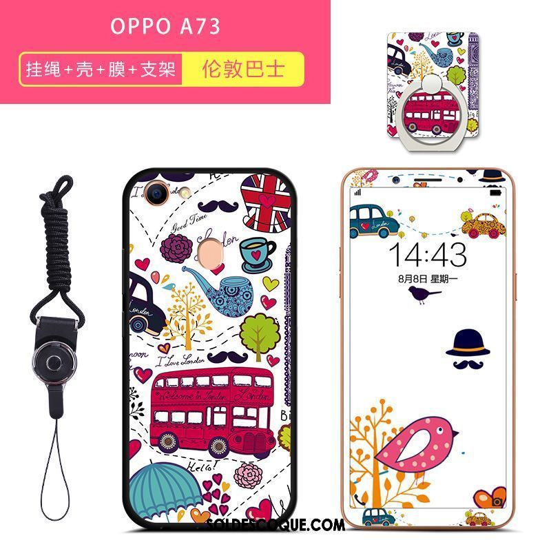 Coque Oppo A73 Tout Compris Fluide Doux Téléphone Portable Personnalité Tendance En Ligne