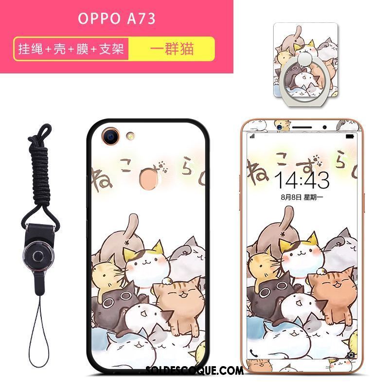 Coque Oppo A73 Tout Compris Fluide Doux Téléphone Portable Personnalité Tendance En Ligne