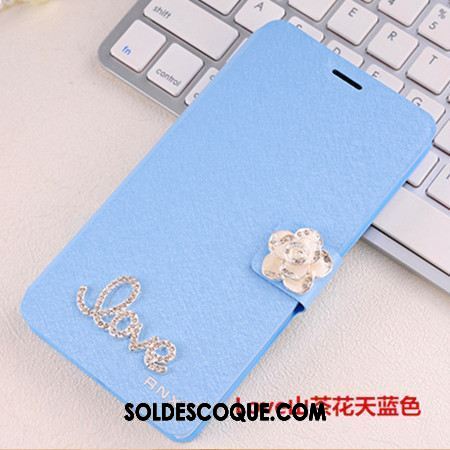 Coque Oppo A73 Téléphone Portable Incassable Étui En Cuir Protection Rose Soldes