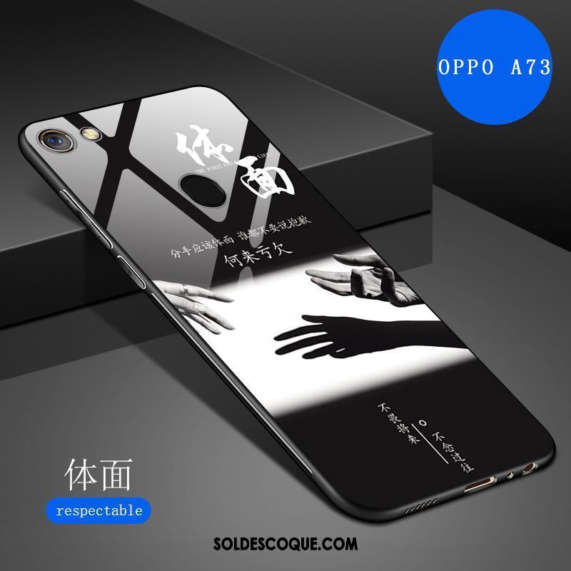 Coque Oppo A73 Téléphone Portable Verre Trempé Nouveau Haute Protection Soldes