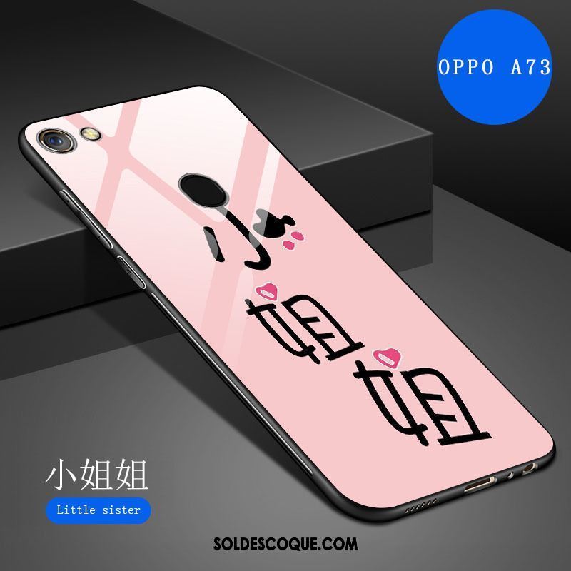 Coque Oppo A73 Téléphone Portable Verre Trempé Nouveau Haute Protection Soldes