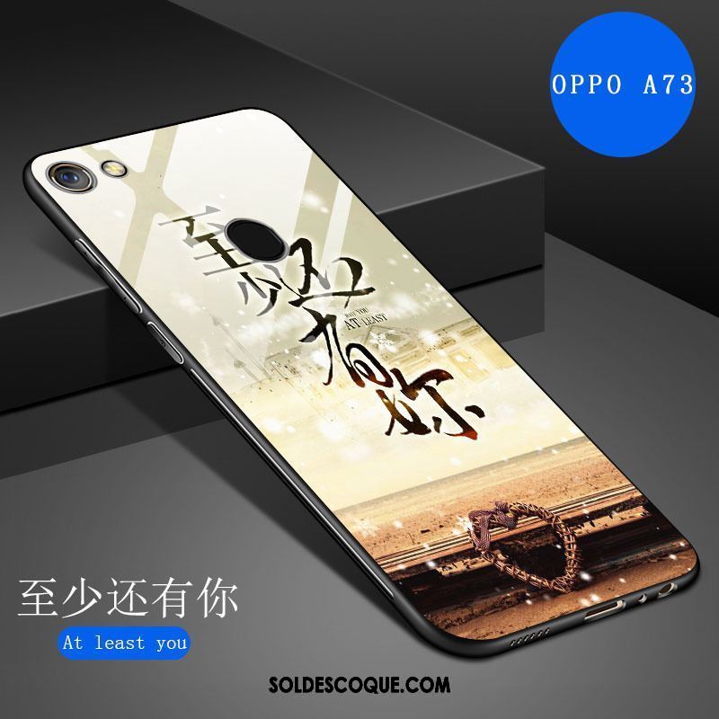 Coque Oppo A73 Téléphone Portable Verre Trempé Nouveau Haute Protection Soldes