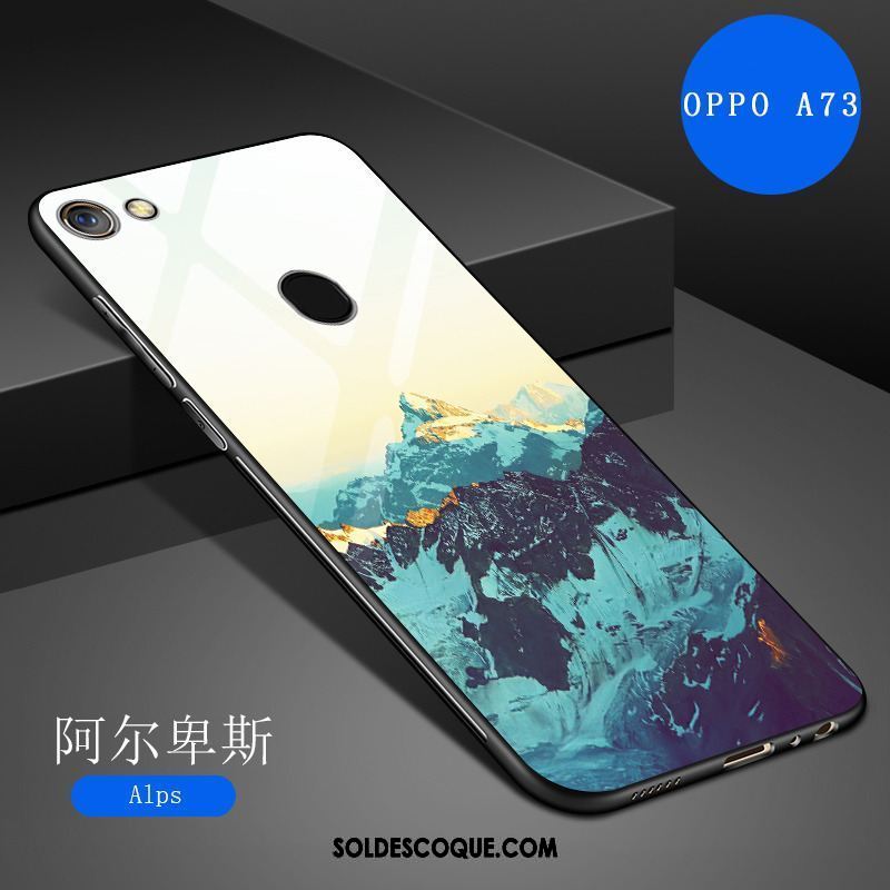 Coque Oppo A73 Téléphone Portable Verre Trempé Nouveau Haute Protection Soldes